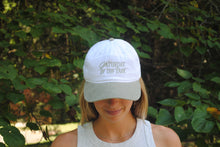 Load image into Gallery viewer, Saturday In The Park Hat - White/Sage Green Corduroy
