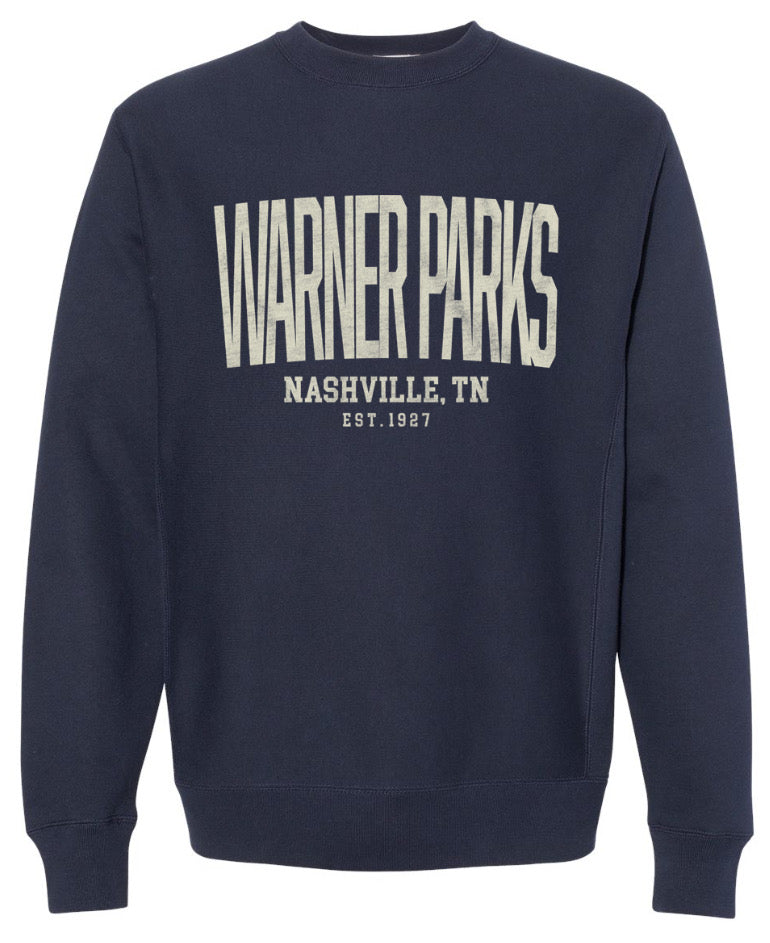 NEW Warner Parks Sweatshirt - Navy