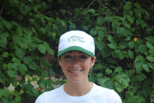 Load image into Gallery viewer, Saturday In The Park Hat - White/Emerald Green Corduroy
