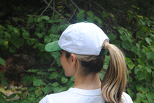 Load image into Gallery viewer, Saturday In The Park Hat - White/Emerald Green Corduroy
