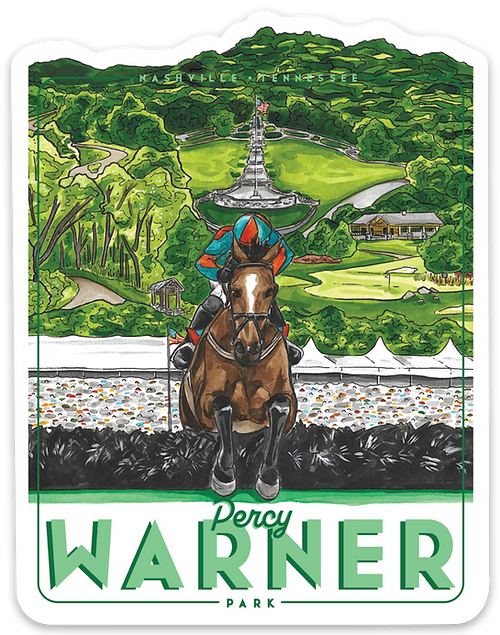 Percy Warner Park Sticker